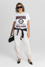MONTANA GRIZZLIES ALL-TIME CLASSIC SHORT SLEEVE FLOWY TEE
