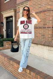 OHIO STATE BUCKEYES ALL-TIME CLASSIC SHORT SLEEVE FLOWY TEE