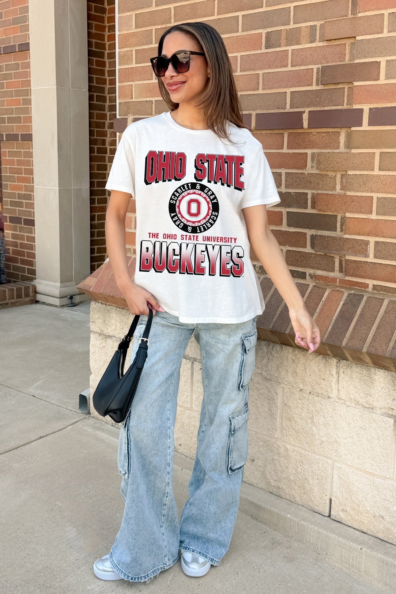 OHIO STATE BUCKEYES ALL-TIME CLASSIC SHORT SLEEVE FLOWY TEE