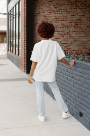 ARIZONA STATE SUN DEVILS IN THE LEAD OVERSIZED CREWNECK TEE - Back View Walking | Gameday Couture - SOHO