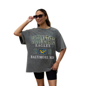 COPPIN STATE EAGLES Throwback Oversized Tee