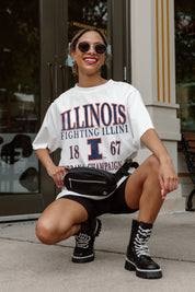 ILLINOIS FIGHTING ILLINI Unity Oversized Tee
