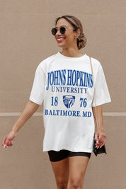JOHNS HOPKINS BLUEJAYS UNITY OVERSIZED CREWNECK TEE