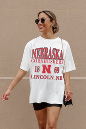 NEBRASKA CORNHUSKERS Unity Oversized Tee