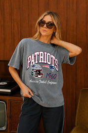 NEW ENGLAND PATRIOTS CLASSIC MOTION WASHED RELAXED FIT TEE