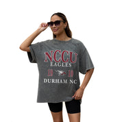 NORTH CAROLINA CENTRAL EAGLES Throwback Oversized Tee