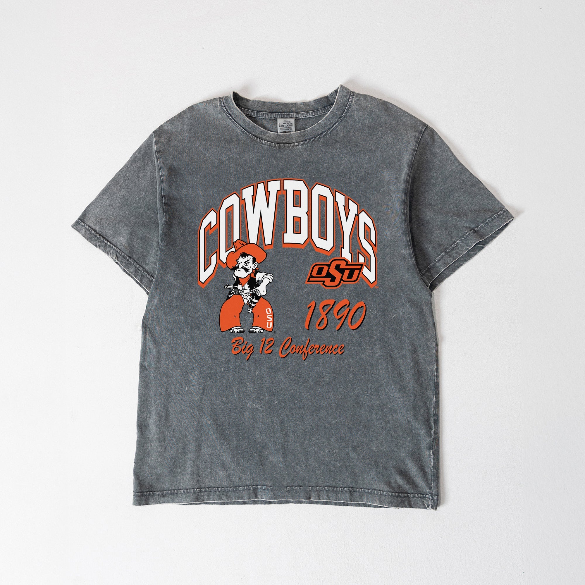 OKLAHOMA STATE COWBOYS CLASSIC MOTION WASHED RELAXED FIT TEE