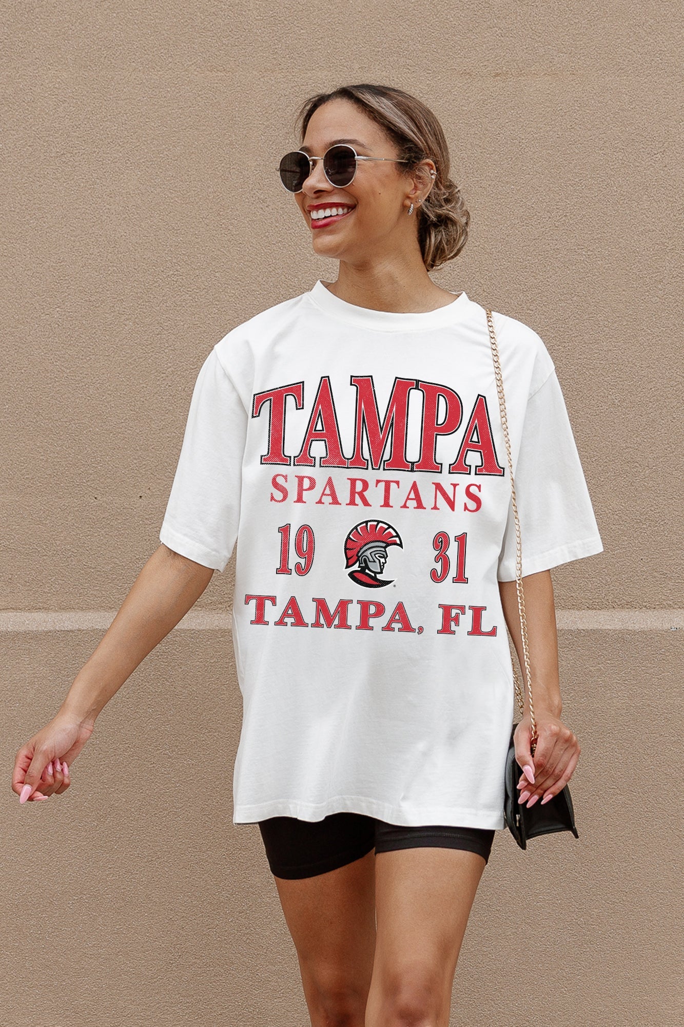 TAMPA SPARTANS UNITY OVERSIZED CREWNECK TEE