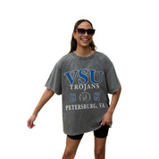 VIRGINIA STATE TROJANS Throwback Oversized Tee