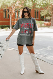 WINSTON-SALEM STATE RAMS THROWBACK OVERSIZED CREWNECK TEE