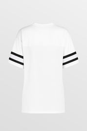 NEW ENGLAND PATRIOTS NEXT DOWN ICONIC OVERSIZED FASHION JERSEY BY RANDI MAHOMES
