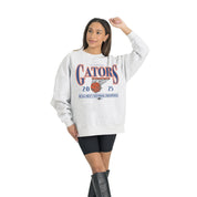 FLORIDA GATORS SHOWDOWN PREMIUM FLEECE DROP SHOULDER CREWNECK PULLOVER