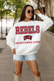 UNLV REBELS FREESTYLE PREMIUM FLEECE CREWNECK PULLOVER