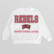 UNLV REBELS FREESTYLE PREMIUM FLEECE CREWNECK PULLOVER