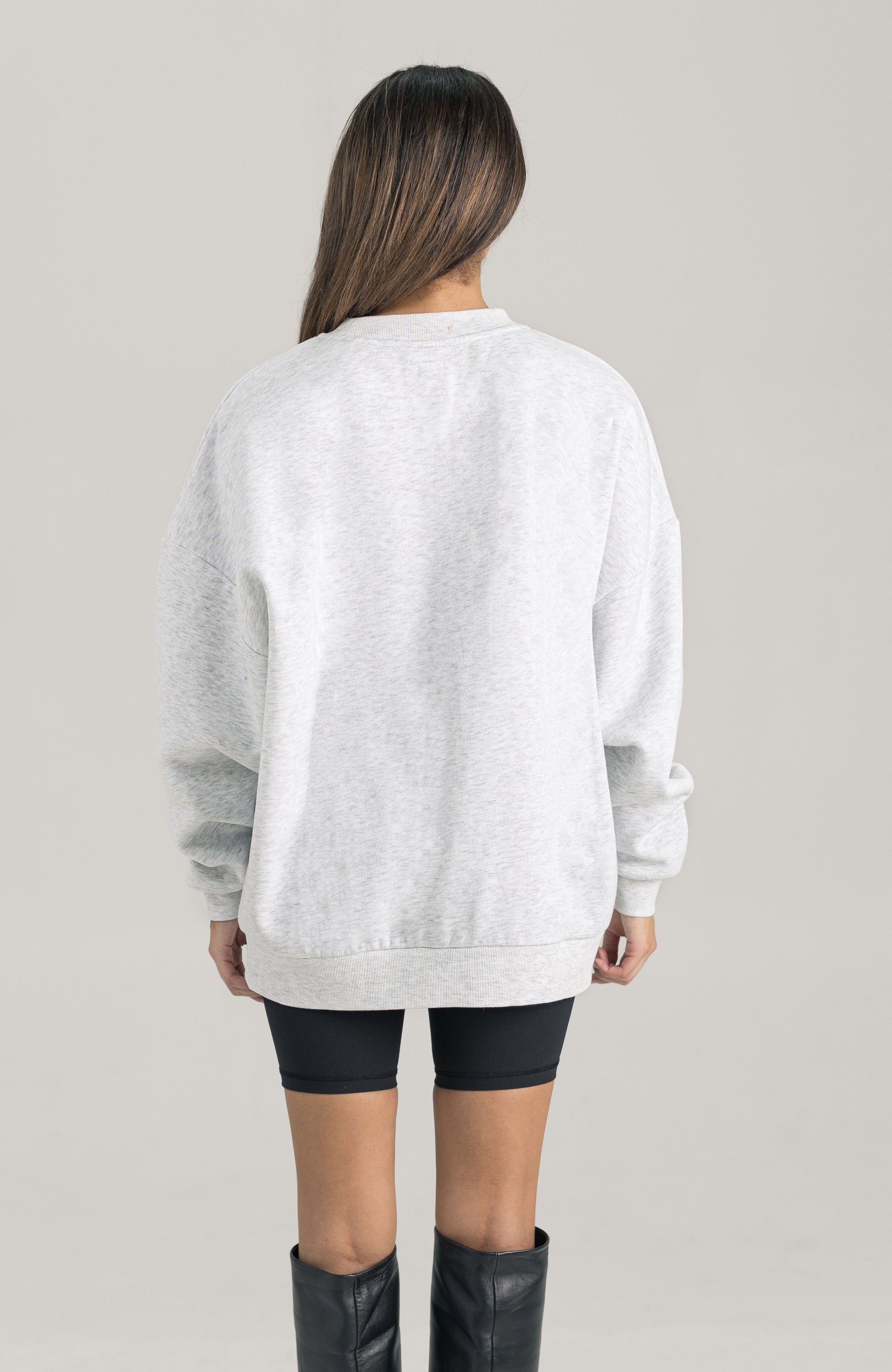 OKLAHOMA SOONERS HERITAGE PREMIUM FLEECE DROP SHOULDER CREWNECK PULLOVER