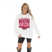 OHIO STATE BUCKEYES Champion's Strength Fleece Crewneck Pullover