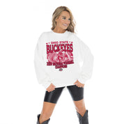 OHIO STATE BUCKEYES Champion's Strength Fleece Crewneck Pullover