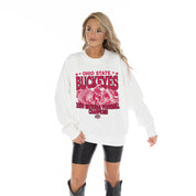 OHIO STATE BUCKEYES Champion's Strength Fleece Crewneck Pullover