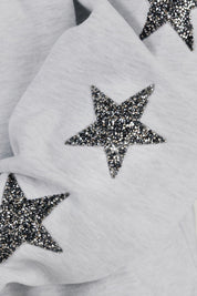 DALLAS COWBOYS BOLD PLAY STAR EMBELLISHED CREW SWEATSHIRT BY RANDI MAHOMES