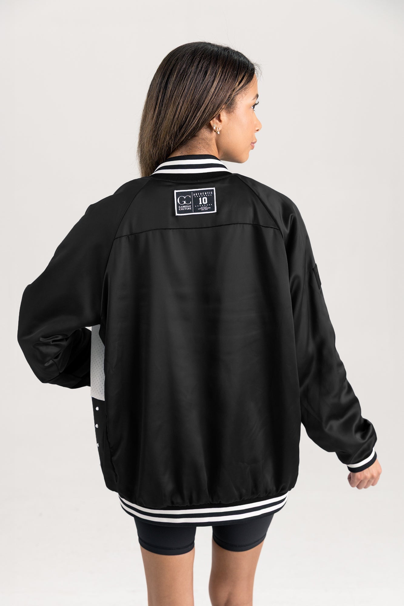 DC UNITED REFINED RIVALRY THROWBACK VARSITY BOMBER JACKET