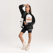 OKLAHOMA STATE COWBOYS INNER DRIVE THROWBACK VARSITY BOMBER JACKET