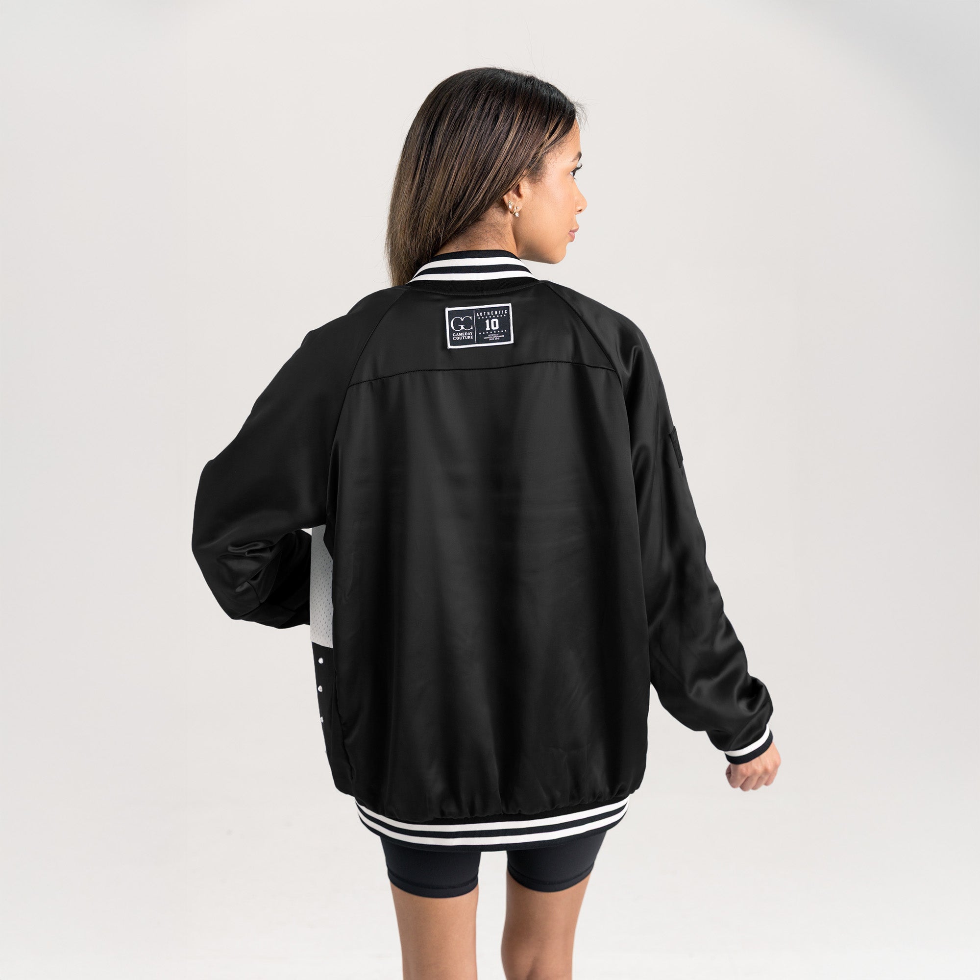 OKLAHOMA STATE COWBOYS INNER DRIVE THROWBACK VARSITY BOMBER JACKET