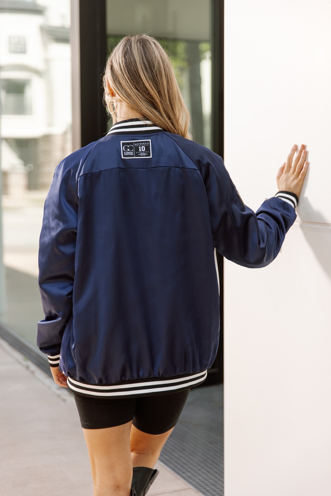 SOUTHERN JAGUARS INNER DRIVE THROWBACK VARSITY BOMBER JACKET