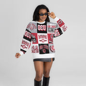OHIO STATE BUCKEYES HIGHLIGHT REEL PREMIUM CREWNECK SWEATSHIRT