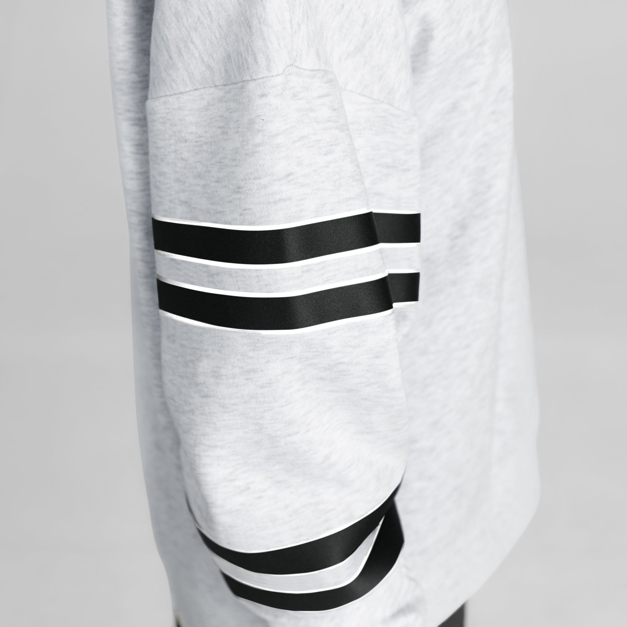 LSU TIGERS STADIUM STRIPES STRIPE SLEEVE CREWNECK SWEATSHIRT