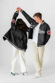 TEXAS TECH RED RAIDERS VARSITY MUSE OVERSIZED VARSITY UNISEX JACKET