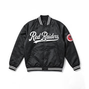 TEXAS TECH RED RAIDERS VARSITY MUSE OVERSIZED VARSITY UNISEX JACKET