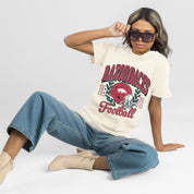 ARKANSAS RAZORBACKS RAISED ON VICTORY CLASSIC FIT COTTON BLEND CREWNECK TEE