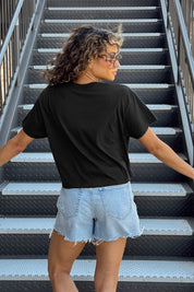 NEW YORK GIANTS PURE VICTORY CLASSIC CROP TEE