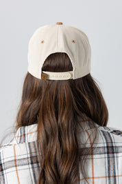 UPSIDE DOWN GAMEDAY RETRO CORDED HAT IN TAN