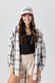 UPSIDE DOWN GAMEDAY RETRO CORDED HAT