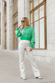 Silver Faux Leather Pants - Styled Look Full Outfit | Gameday Couture - SOHO