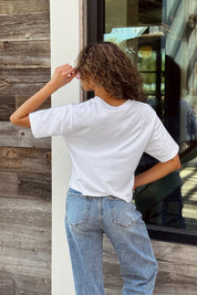 UTAH UTES DEEP ROOTS BOXY FIT WOMEN'S CROPPED TEE
