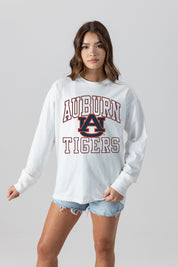 AUBURN TIGERS MIND GAMES OVERSIZED MIDWEIGHT LONG SLEEVE TEE