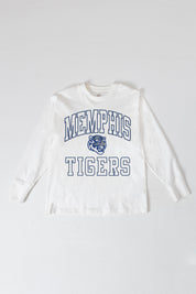 MEMPHIS TIGERS MIND GAMES OVERSIZED MIDWEIGHT LONG SLEEVE TEE