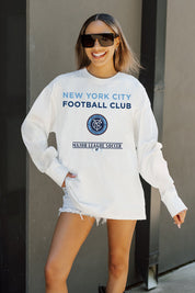 NEW YORK CITY FC SHINING SPIRIT OVERSIZED MIDWEIGHT LONG SLEEVE TEE