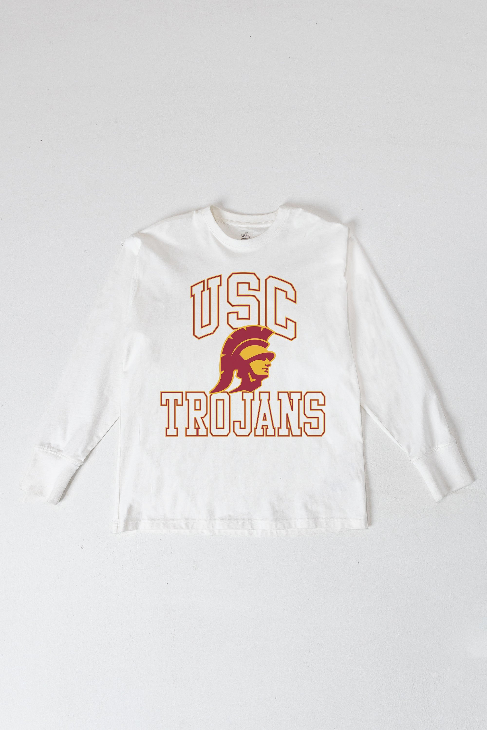 USC TROJANS MIND GAMES OVERSIZED MIDWEIGHT LONG SLEEVE TEE