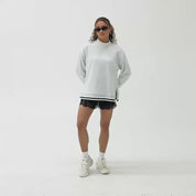 DAYTON FLYERS RALLY POINT CONTRAST MOCKNECK PULLOVER