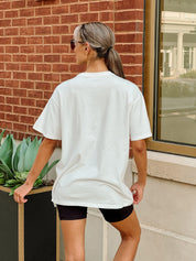 OKLAHOMA STATE COWBOYS UP YOUR GAME OVERSIZED TEE BY MADI PREWETT - Back View Plain | Gameday Couture - SOHO