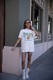 UCLA BRUINS COURT DATE OVERSIZED CREWNECK TEE