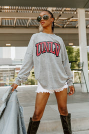 UNLV REBELS Play The Game Faded Wash Pullover